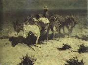 The Desert Prospector (mk43) Frederic Remington